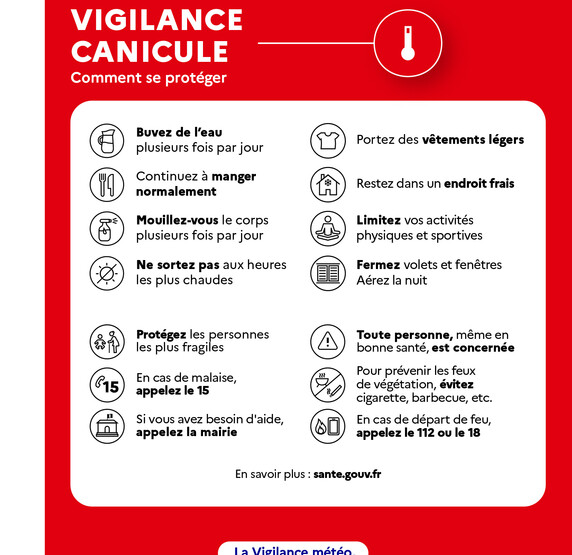 Les Yvelines en vigilance canicule