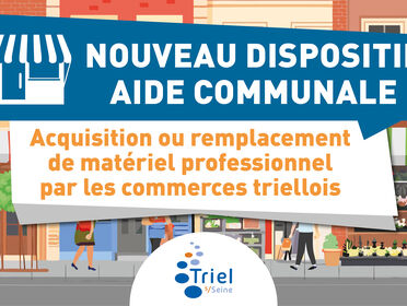 Aide communale pour favoriser le renouvellement d'équipements par les commerces