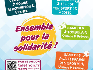 Le Téléthon à Triel