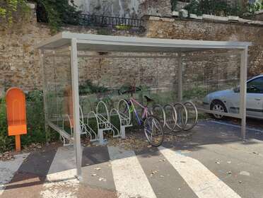 Déploiement du parc de stationnement destiné aux mobilités douces