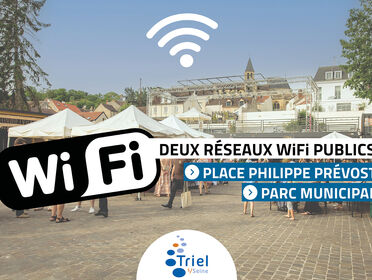 Deux réseaux WiFi publics disponibles