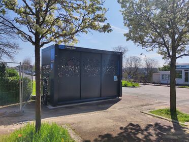 Un nouveau parking vélos à la gare