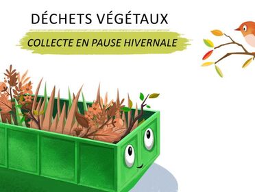 La collecte de déchets végétaux marque une pause