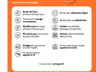Les Yvelines en vigilance ORANGE canicule