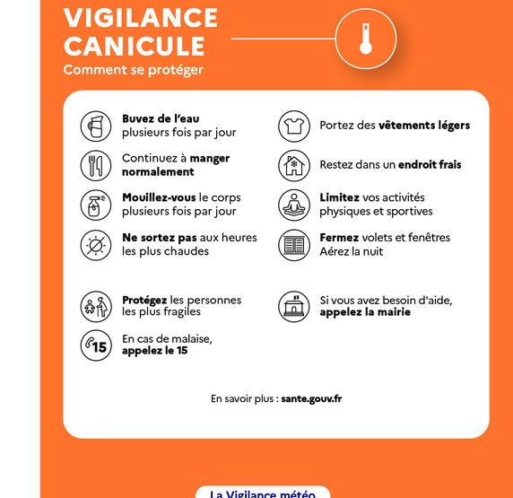 Les Yvelines en vigilance ORANGE canicule