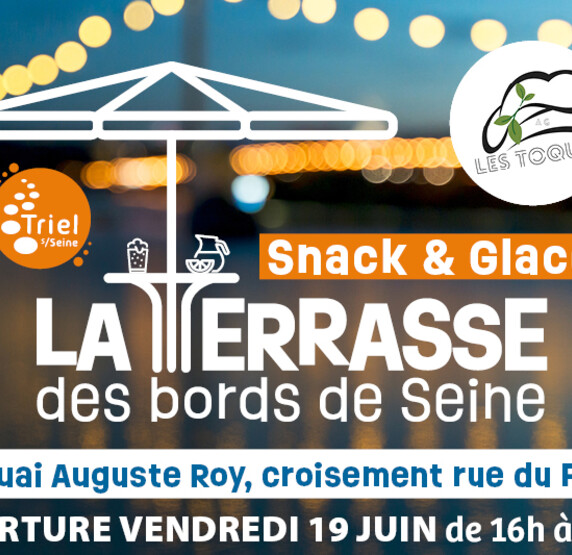Rendez-vous à la terrasse des bords de Seine