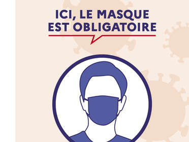 Covid-19 : le port du masque obligatoire dans les lieux publics clos 